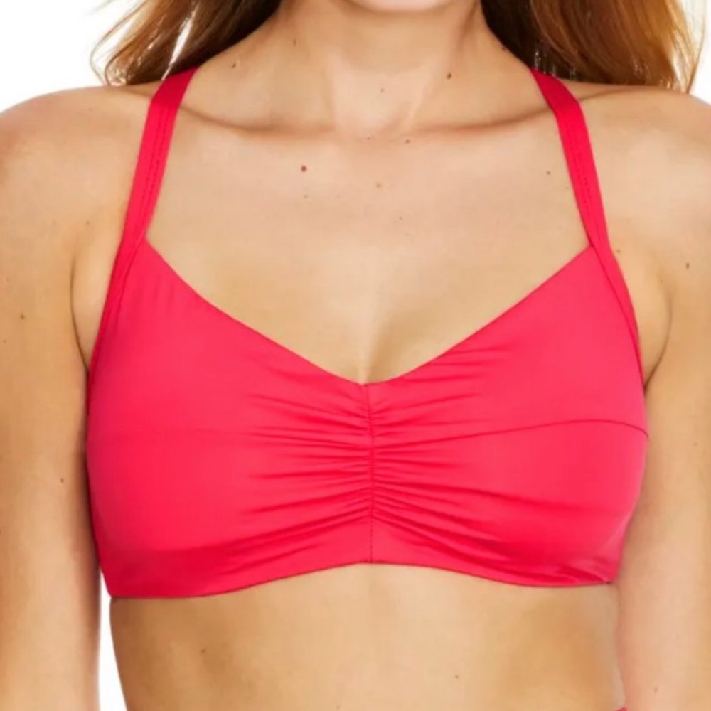 Brand new with tags Becca Cherry Bikini Top